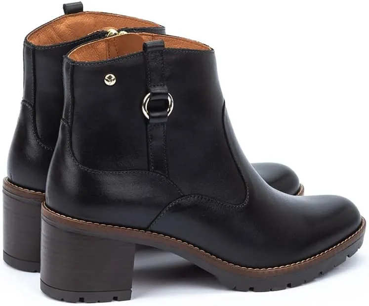 PIKOLINOS High-Heel Ankle Boot Leather Llanes for Woman
