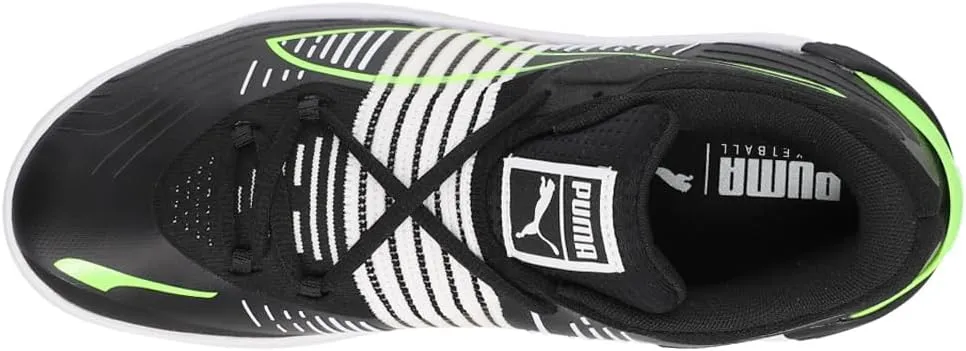 PUMA Mens Fusion Nitro Basketball Sneakers Shoes - Black