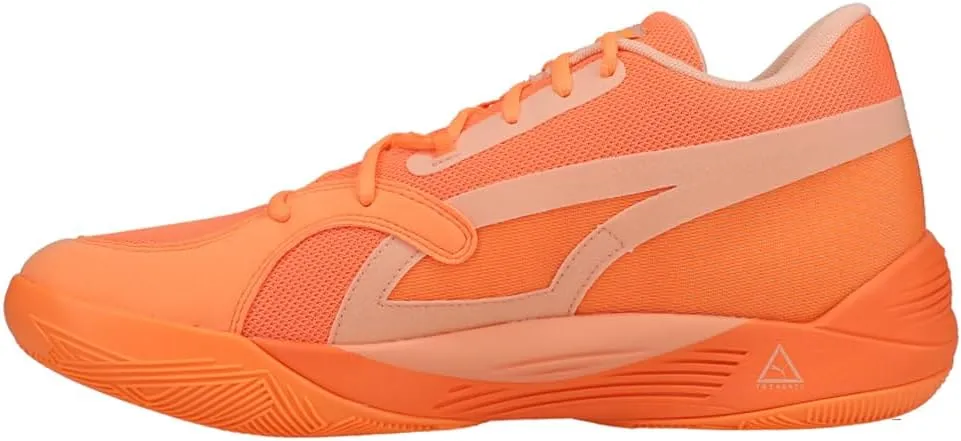 PUMA Mens TRC Blaze Court Basketball Sneakers Shoes - Orange