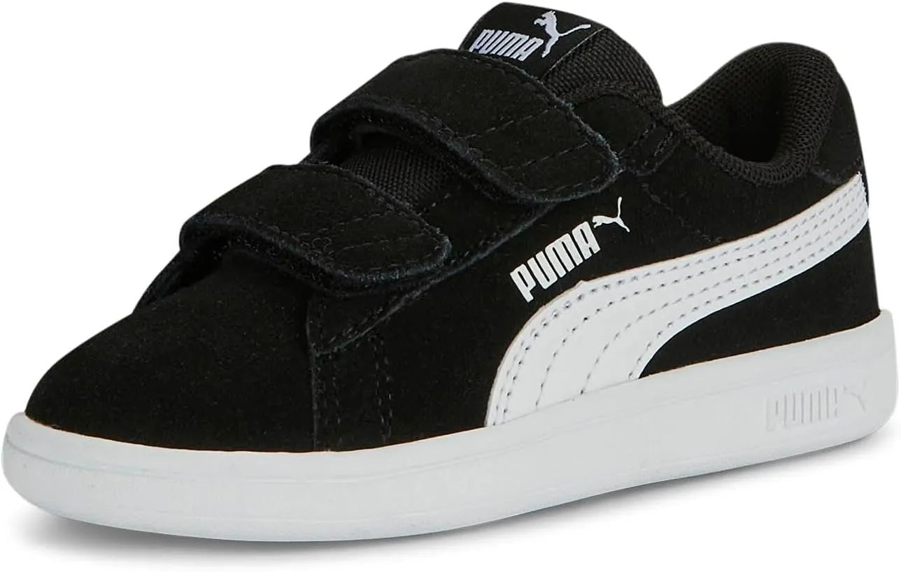 PUMA Unisex-Child Smash Hook and Loop Sneaker