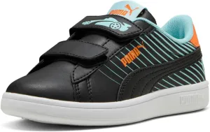 PUMA Unisex-Child Smash Hook and Loop Sneaker