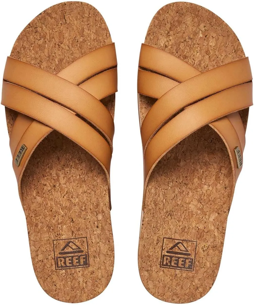 REEF Cushion Bloom Hi Women's Platform Fashion Sandal, Vegan Leather X Strap, Arch Support and Heel Cupping