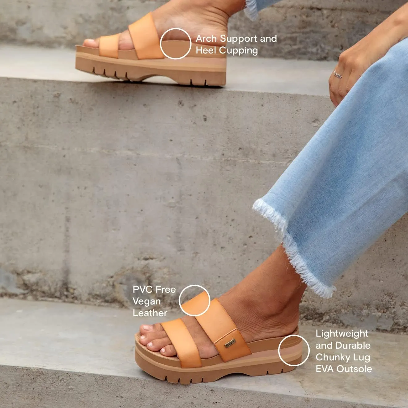 REEF Women's Cushion Vista Higher Sandal