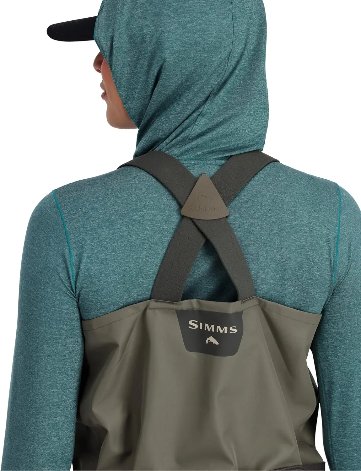 Simms Women's Tributary Stockingfoot Chest-High Fly Fishing Waders - Durable, Breathable, Waterproof Waders for Women
