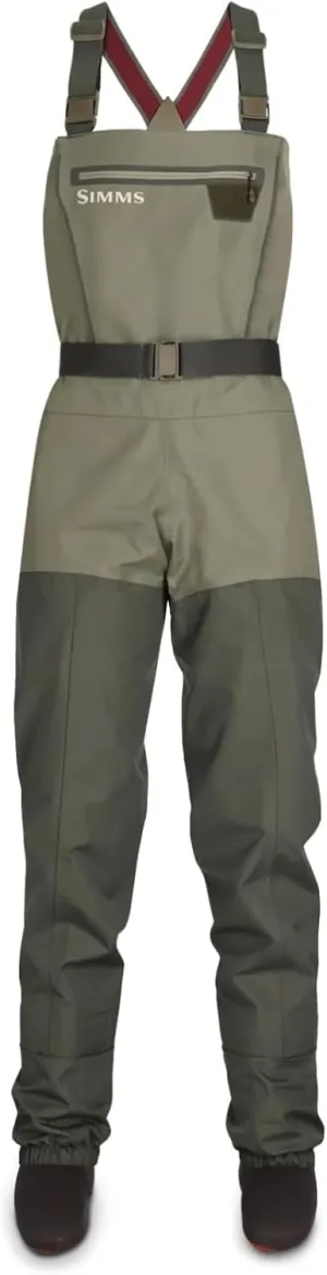 Simms Women's Tributary Stockingfoot Chest-High Fly Fishing Waders - Durable, Breathable, Waterproof Waders for Women