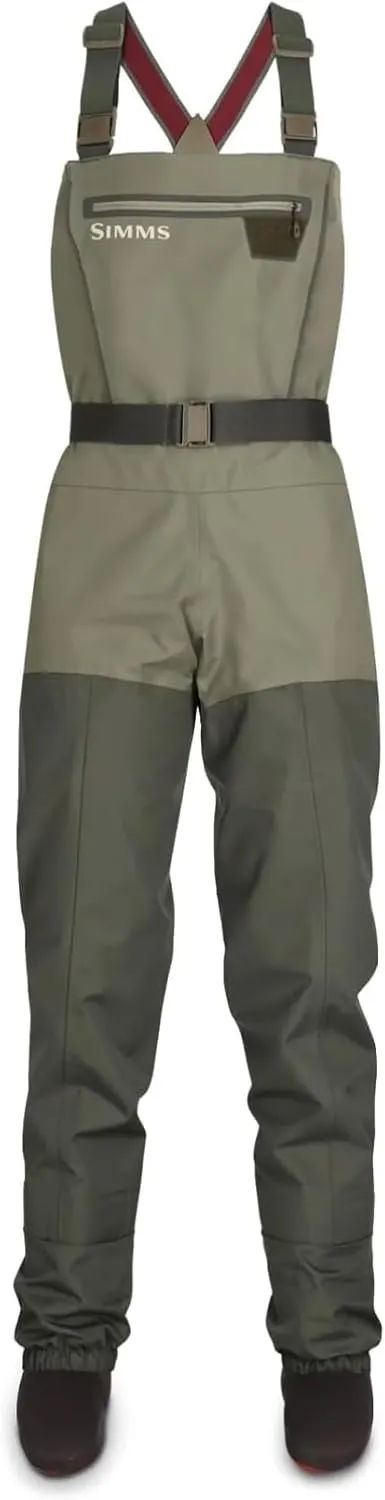 Simms Women's Tributary Stockingfoot Chest-High Fly Fishing Waders - Durable, Breathable, Waterproof Waders for Women