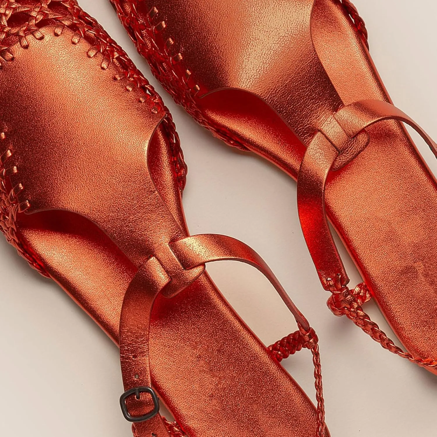 Slingback Flats for Women Braided Sandals Dressy Woven Strappy Shoes, Breathable and Elegant Fashionable Design Highlighting Charm