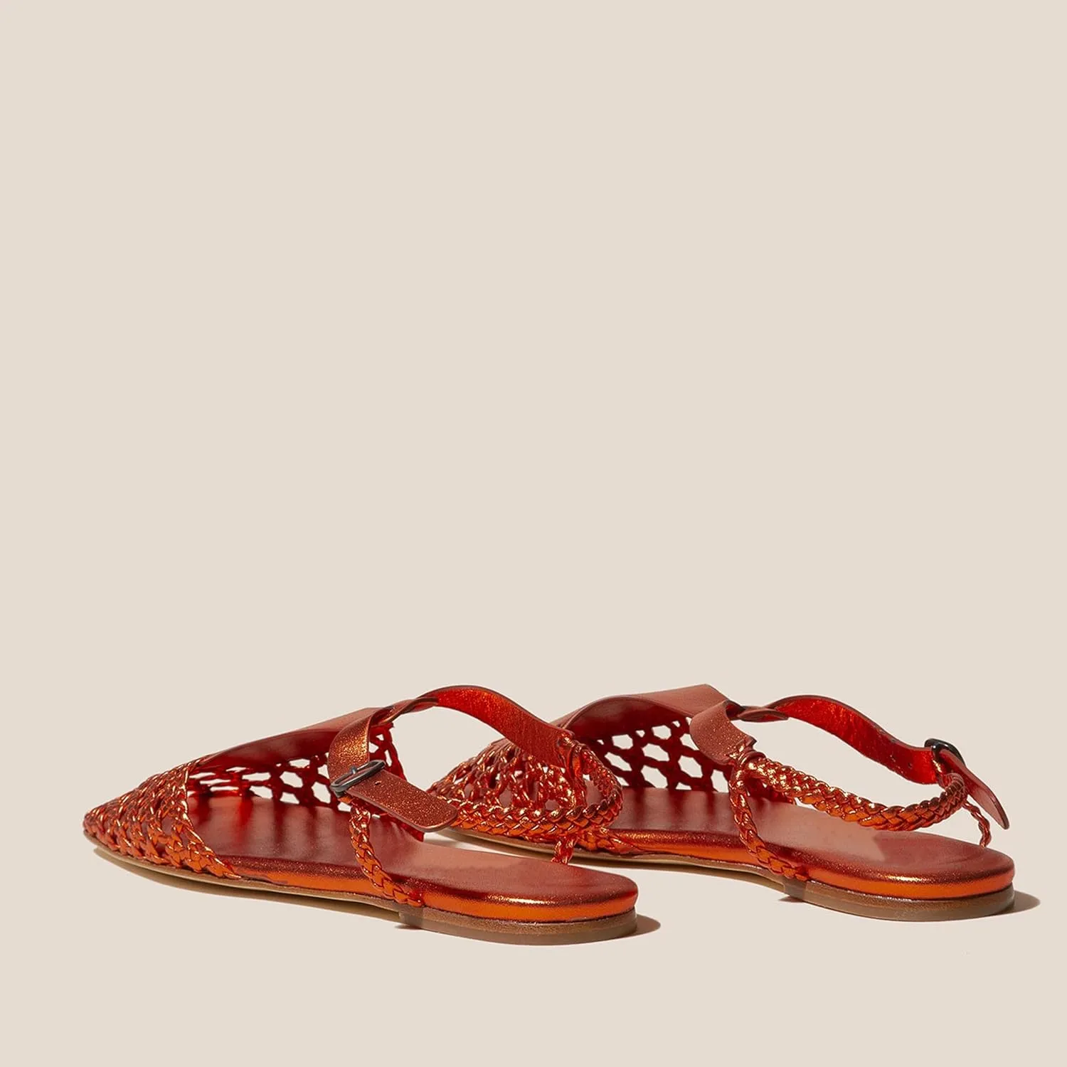 Slingback Flats for Women Braided Sandals Dressy Woven Strappy Shoes, Breathable and Elegant Fashionable Design Highlighting Charm