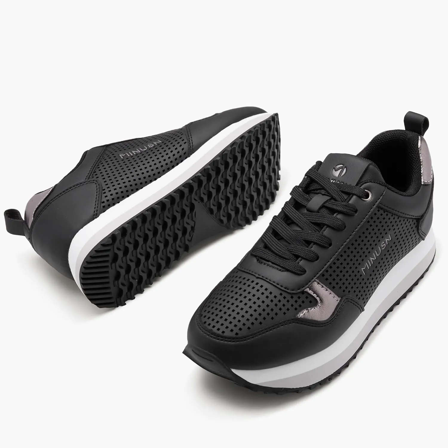 Sneakers for Women Thick Casual Walking Shoes Platform Breathable Tennis Shoes Chunky Sneaker Comfortable Heighten Stylish