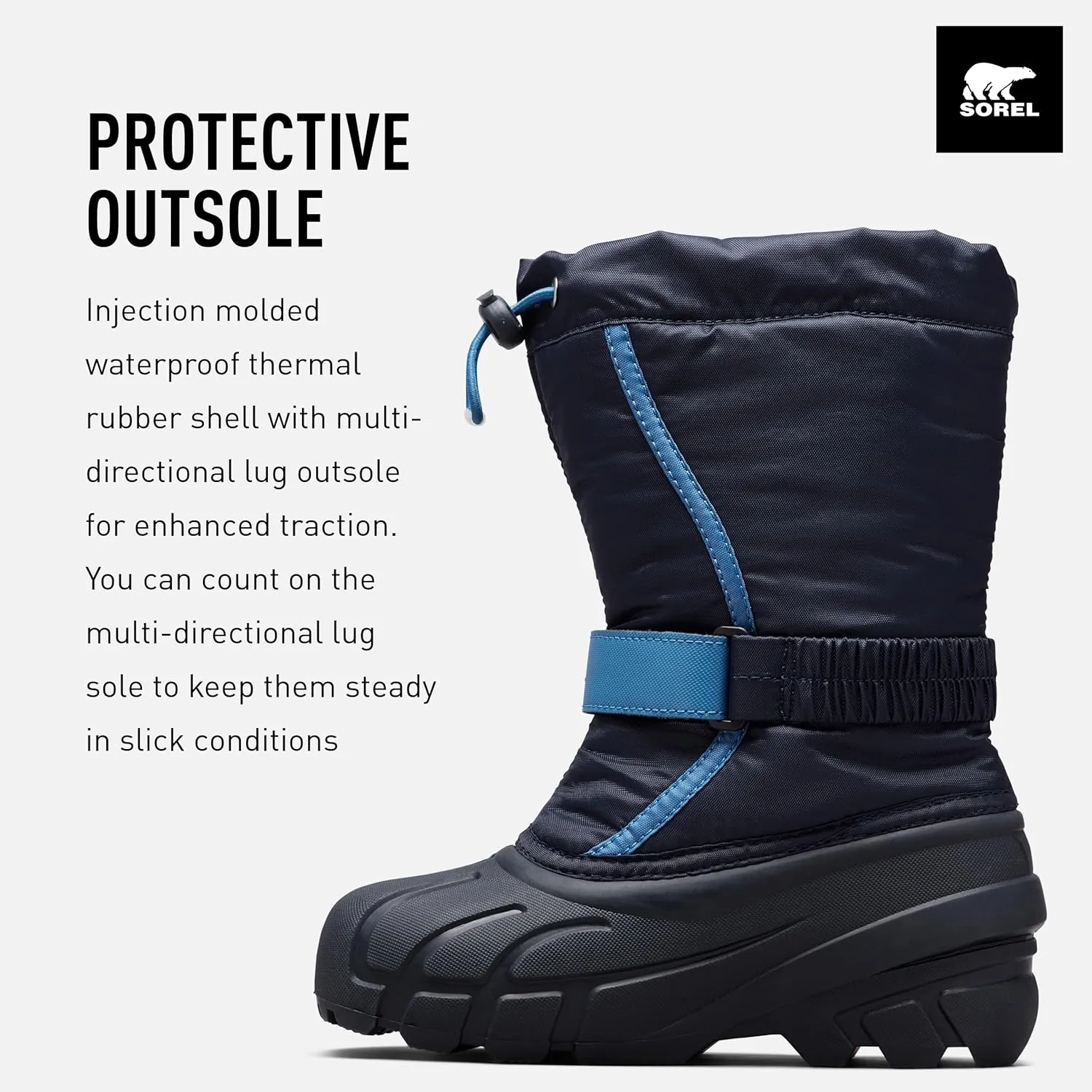 SOREL - Youth Flurry Winter Snow Boots for Kids
