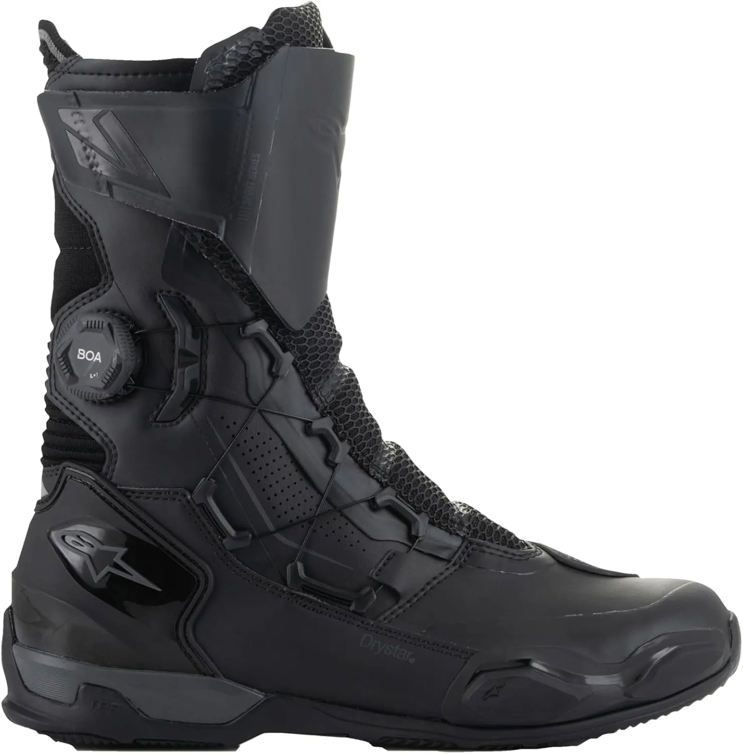 SP-X BOA Drystar Motorcycle Boots, CE-Certified Waterproof Sport Riding Gear, Advanced BOA Fit System, Durable Design, All-Weather Comfort & Protection