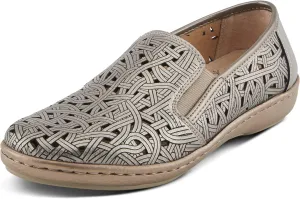 Spring Step NIFONELA Women's Slip-On Sneaker - Elastic Gore, Laser Cut Details, Removable Insole