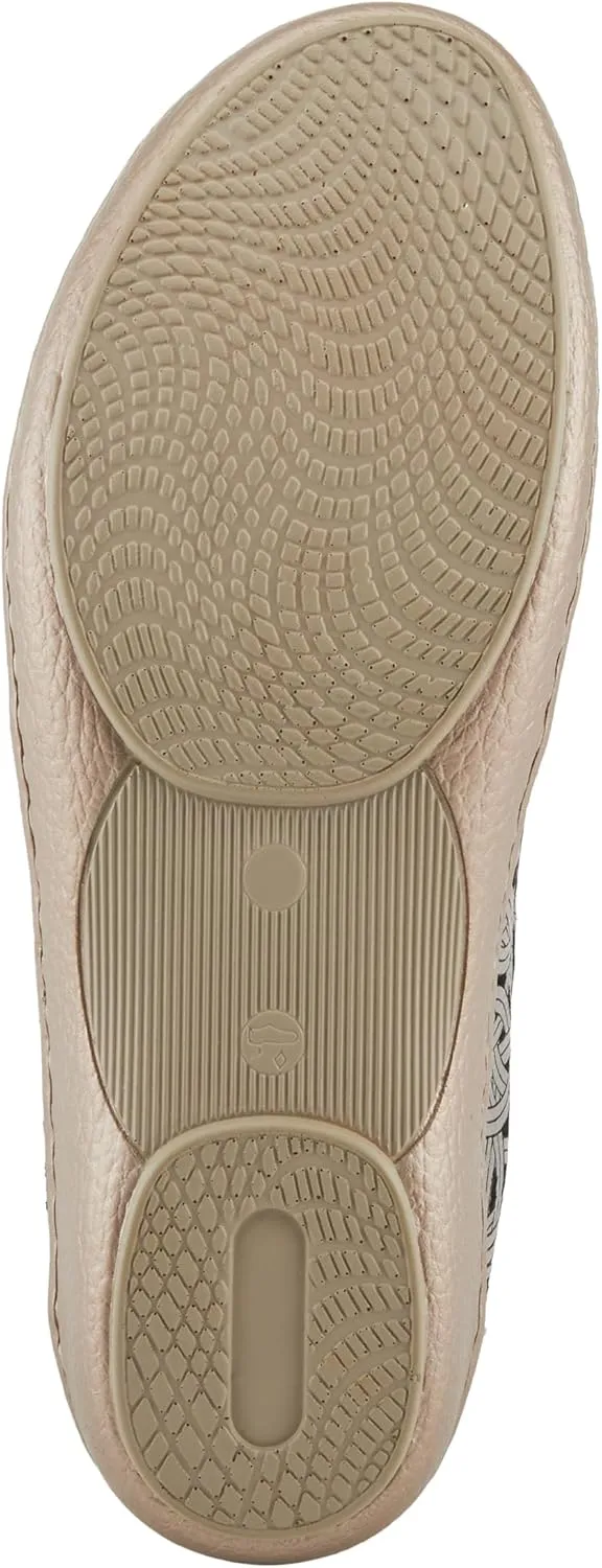 Spring Step NIFONELA Women's Slip-On Sneaker - Elastic Gore, Laser Cut Details, Removable Insole