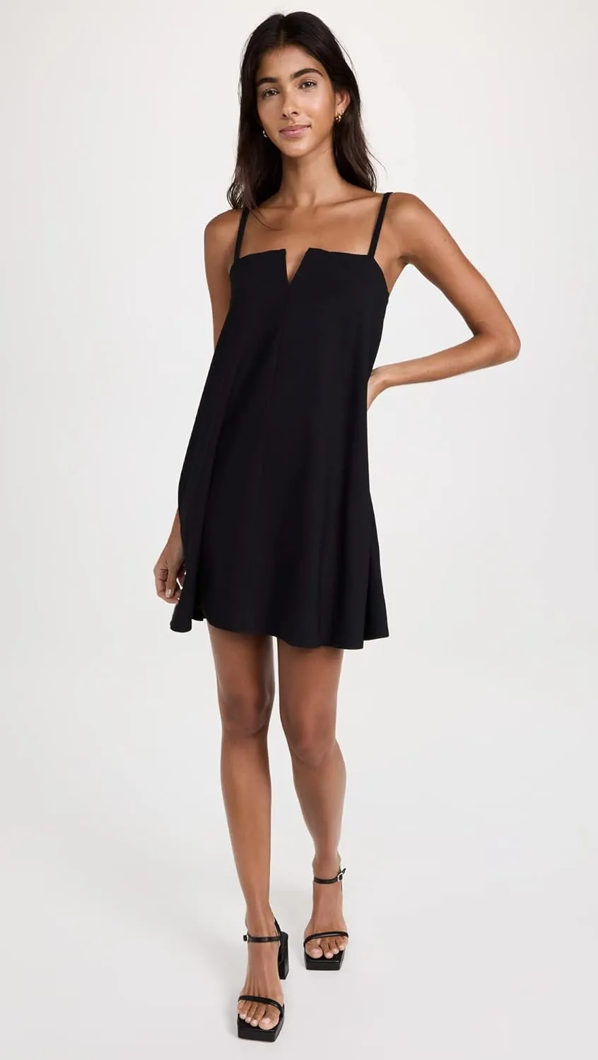 Susana Monaco Women's Flared V-Wire Tank Dress