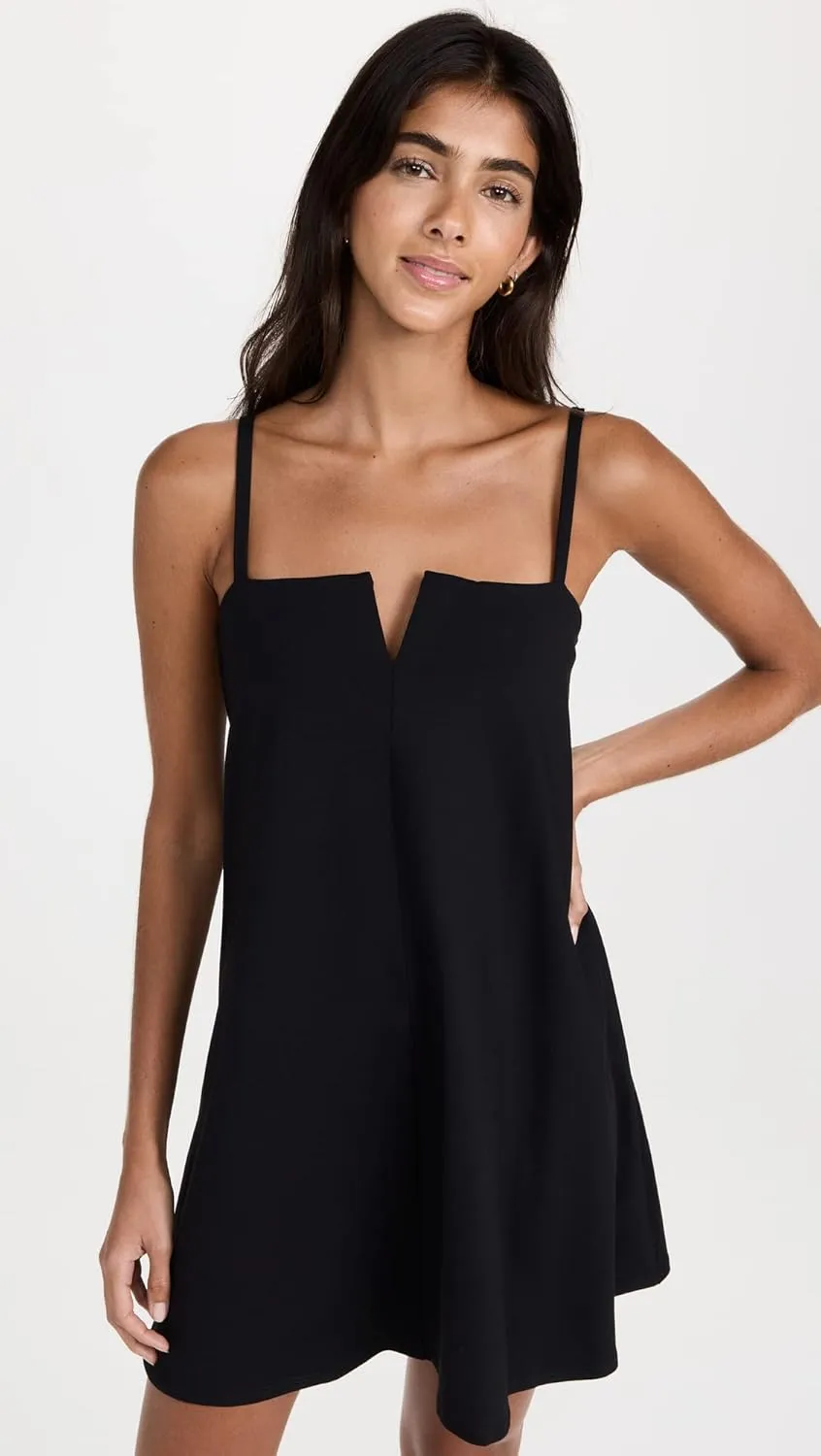 Susana Monaco Women's Flared V-Wire Tank Dress