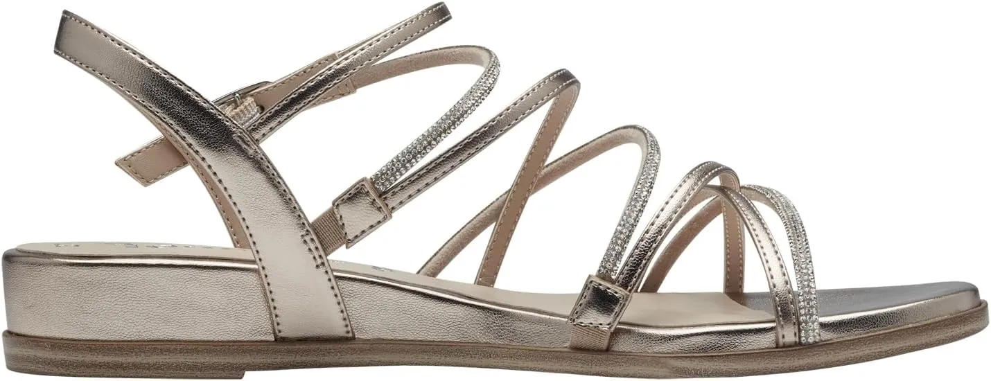 Tamaris Women's Ankle-Strap Flat Sandal