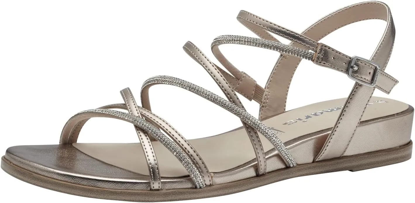 Tamaris Women's Ankle-Strap Flat Sandal
