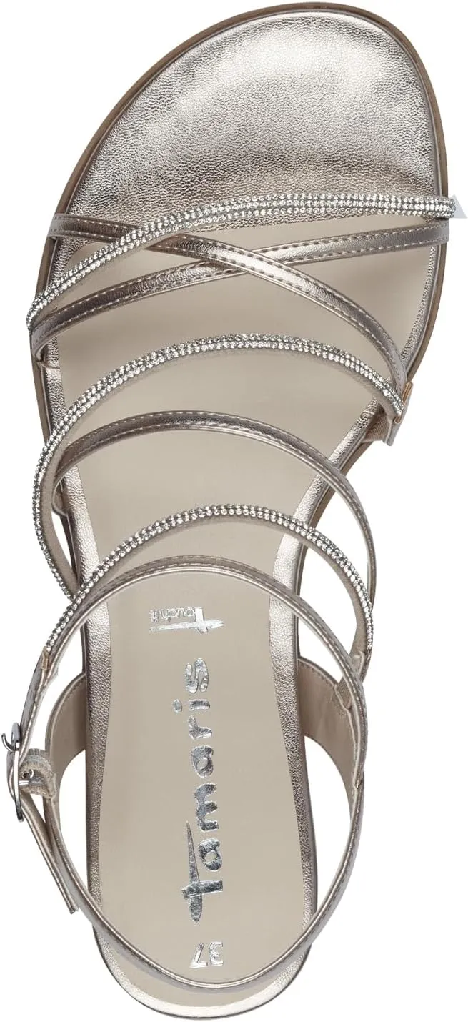 Tamaris Women's Ankle-Strap Flat Sandal