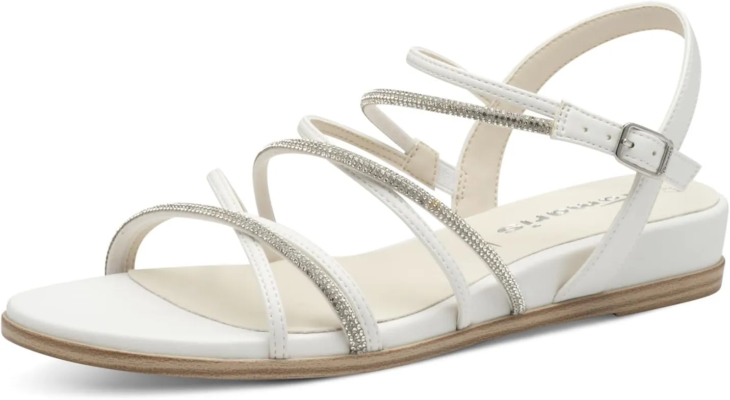 Tamaris Women's Ankle-Strap Flat Sandal