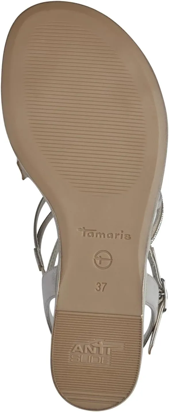 Tamaris Women's Ankle-Strap Flat Sandal