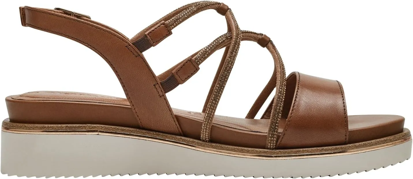 Tamaris Women's Platform Flat Sandal