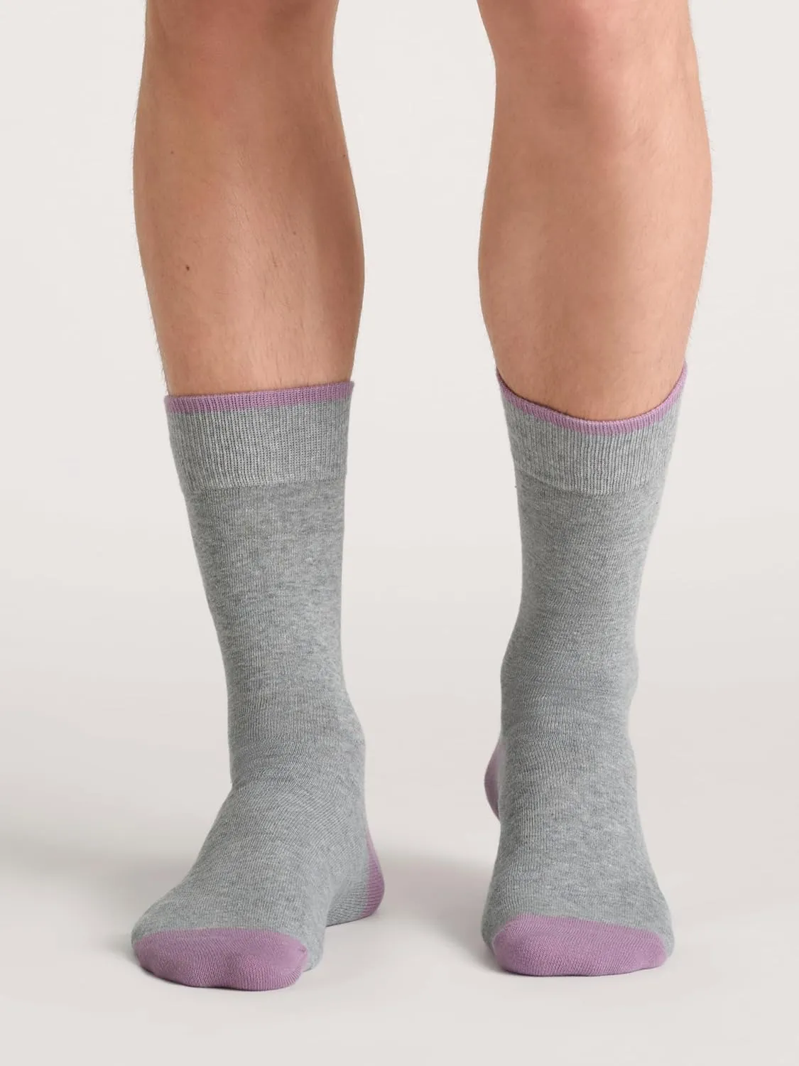 Ted Baker Men's 3 Pack Pattern Crew Dress Socks