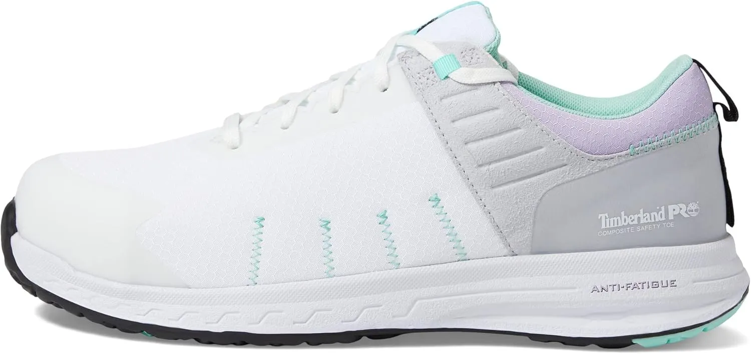 Timberland PRO® Overdrive Composite Safety Toe Women’s Sneakers – Lace-up Closure – Abrasion-Free