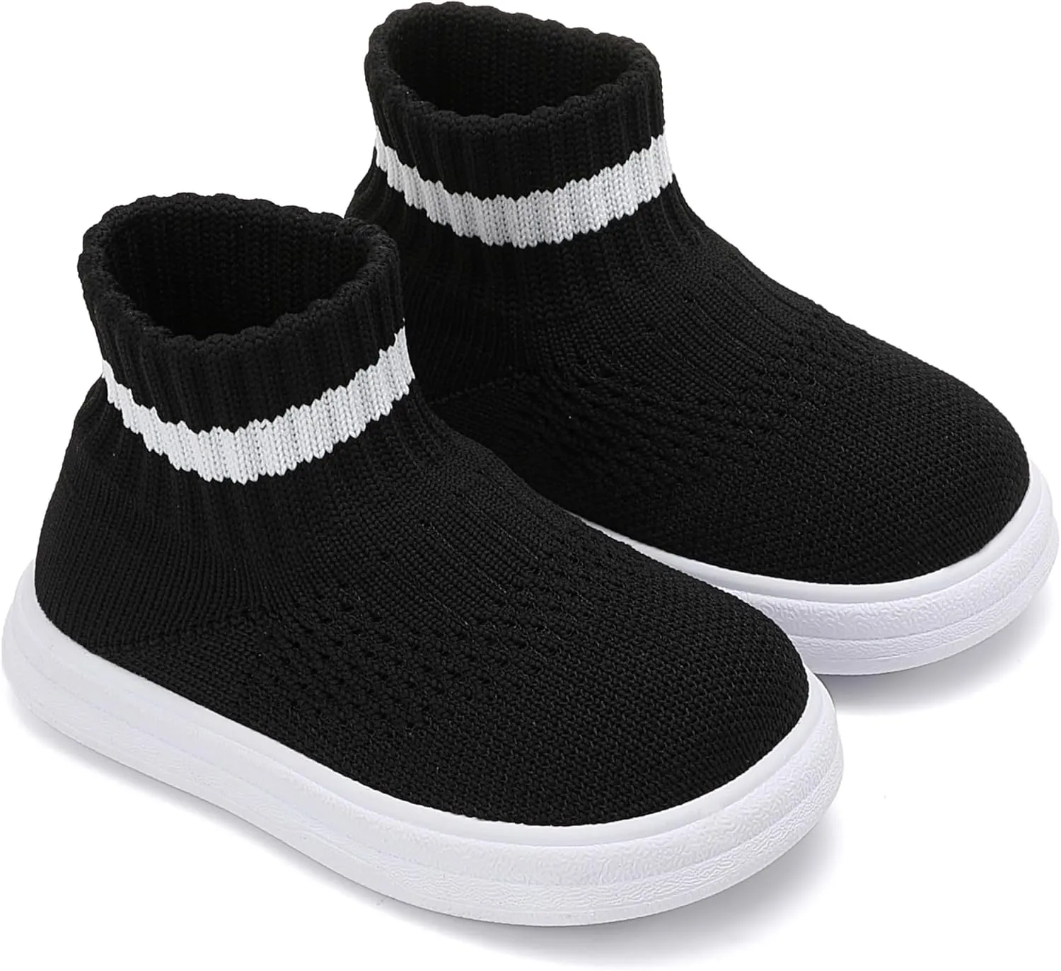 Tiny Explorings Sock Shoes | Anti-Slip Rubber Sole Baby Walking Socks | Soft-Soled First Walkers for Boys & Girls | Breathable Infant Home & Outdoor Shoes