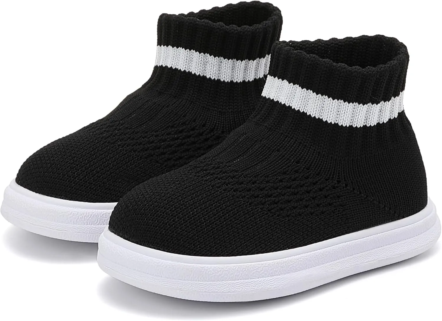 Tiny Explorings Sock Shoes | Anti-Slip Rubber Sole Baby Walking Socks | Soft-Soled First Walkers for Boys & Girls | Breathable Infant Home & Outdoor Shoes