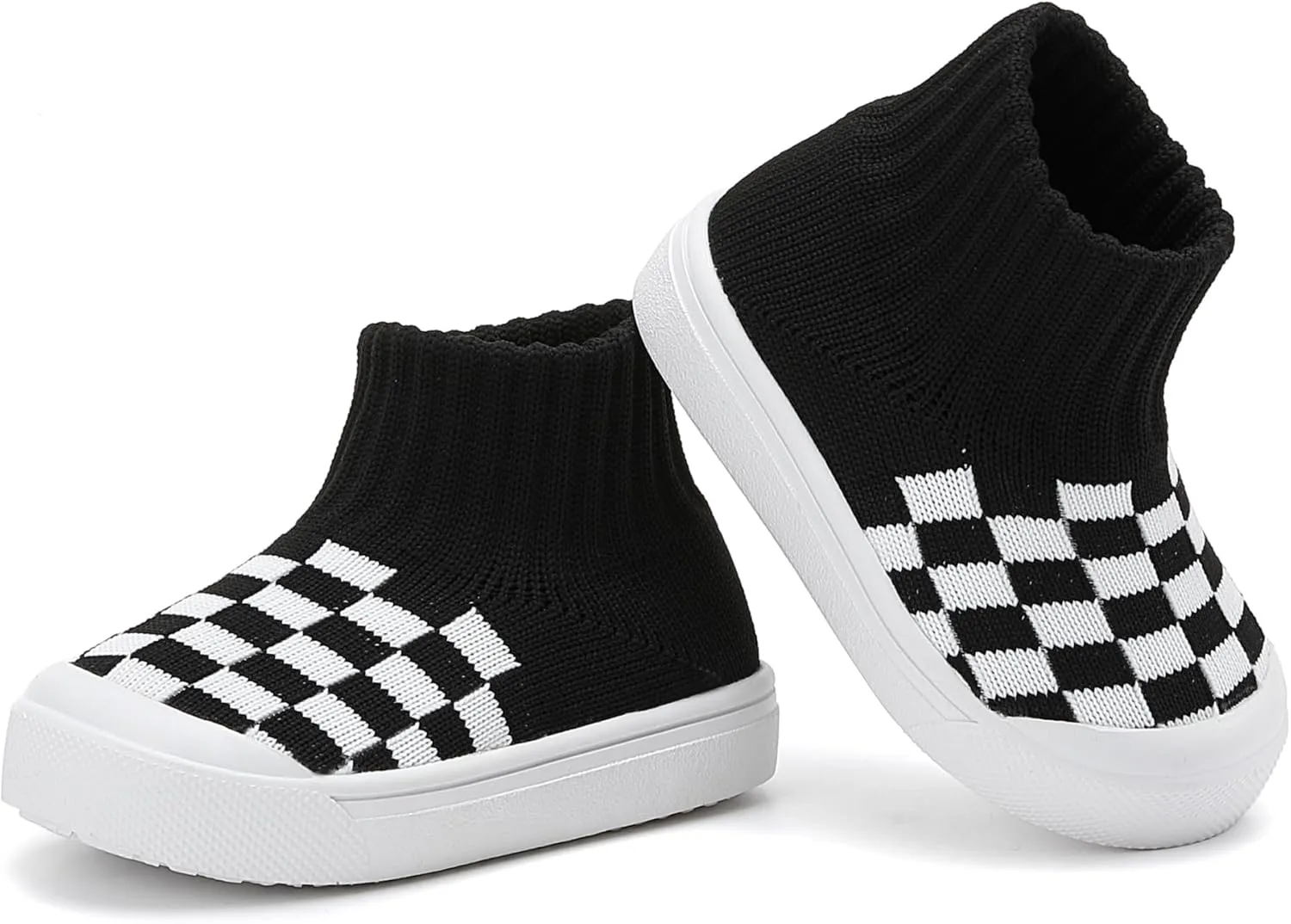 Tiny Explorings Sock Shoes | Anti-Slip Rubber Sole Baby Walking Socks | Soft-Soled First Walkers for Boys & Girls | Breathable Infant Home & Outdoor Shoes