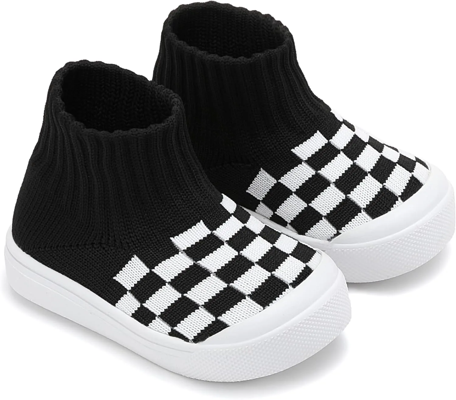 Tiny Explorings Sock Shoes | Anti-Slip Rubber Sole Baby Walking Socks | Soft-Soled First Walkers for Boys & Girls | Breathable Infant Home & Outdoor Shoes