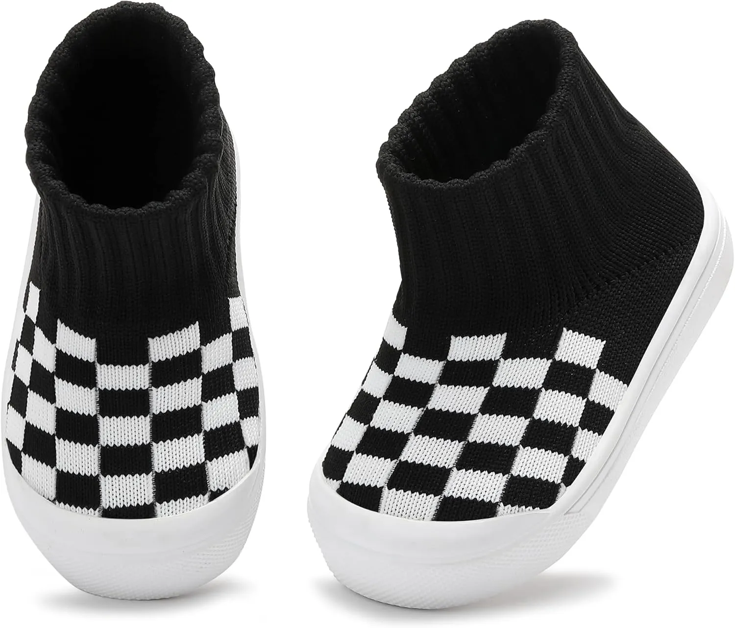 Tiny Explorings Sock Shoes | Anti-Slip Rubber Sole Baby Walking Socks | Soft-Soled First Walkers for Boys & Girls | Breathable Infant Home & Outdoor Shoes