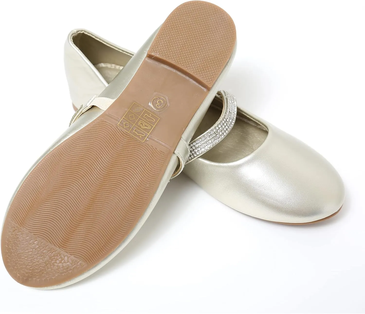 Toddler Little Girl Mary Jane Dress Shoes - Ballet Flats for Girl Party School Wedding Shoes
