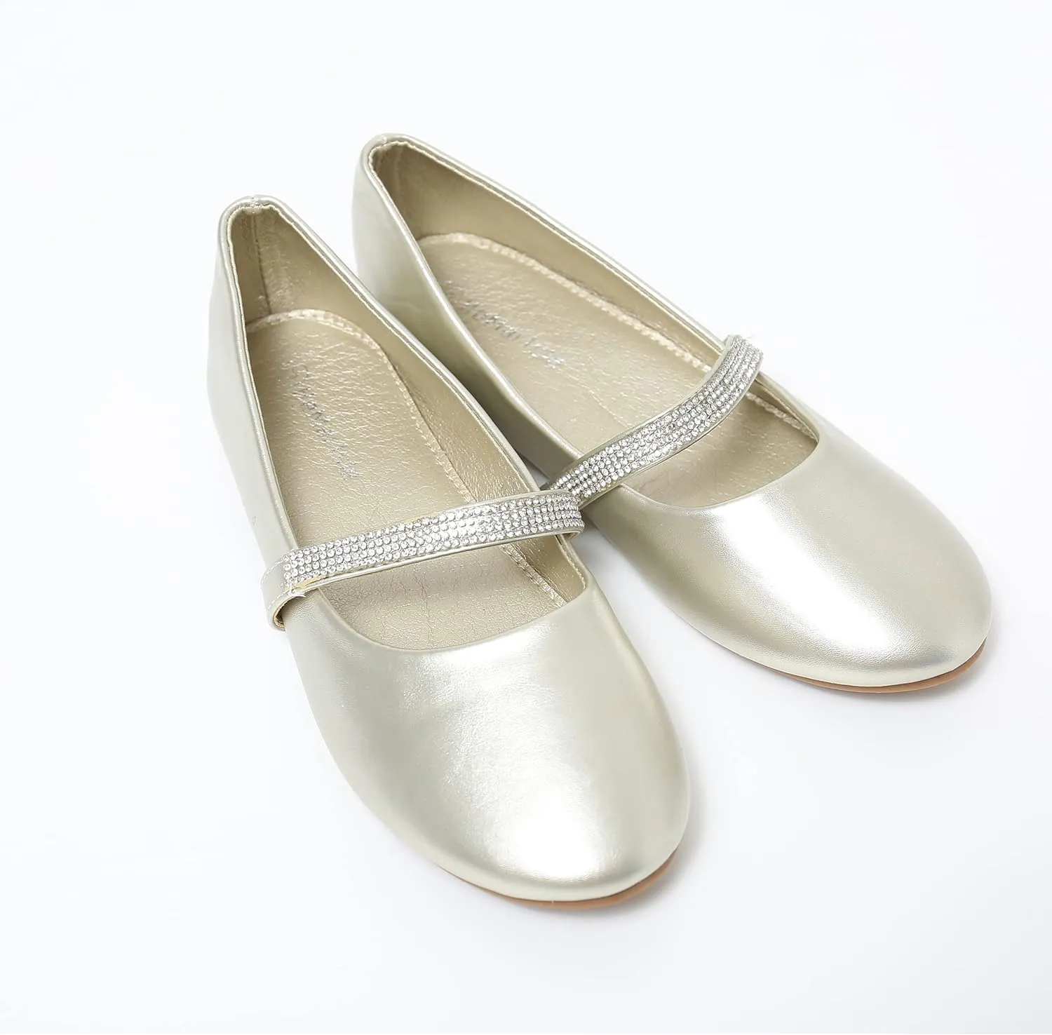 Toddler Little Girl Mary Jane Dress Shoes - Ballet Flats for Girl Party School Wedding Shoes