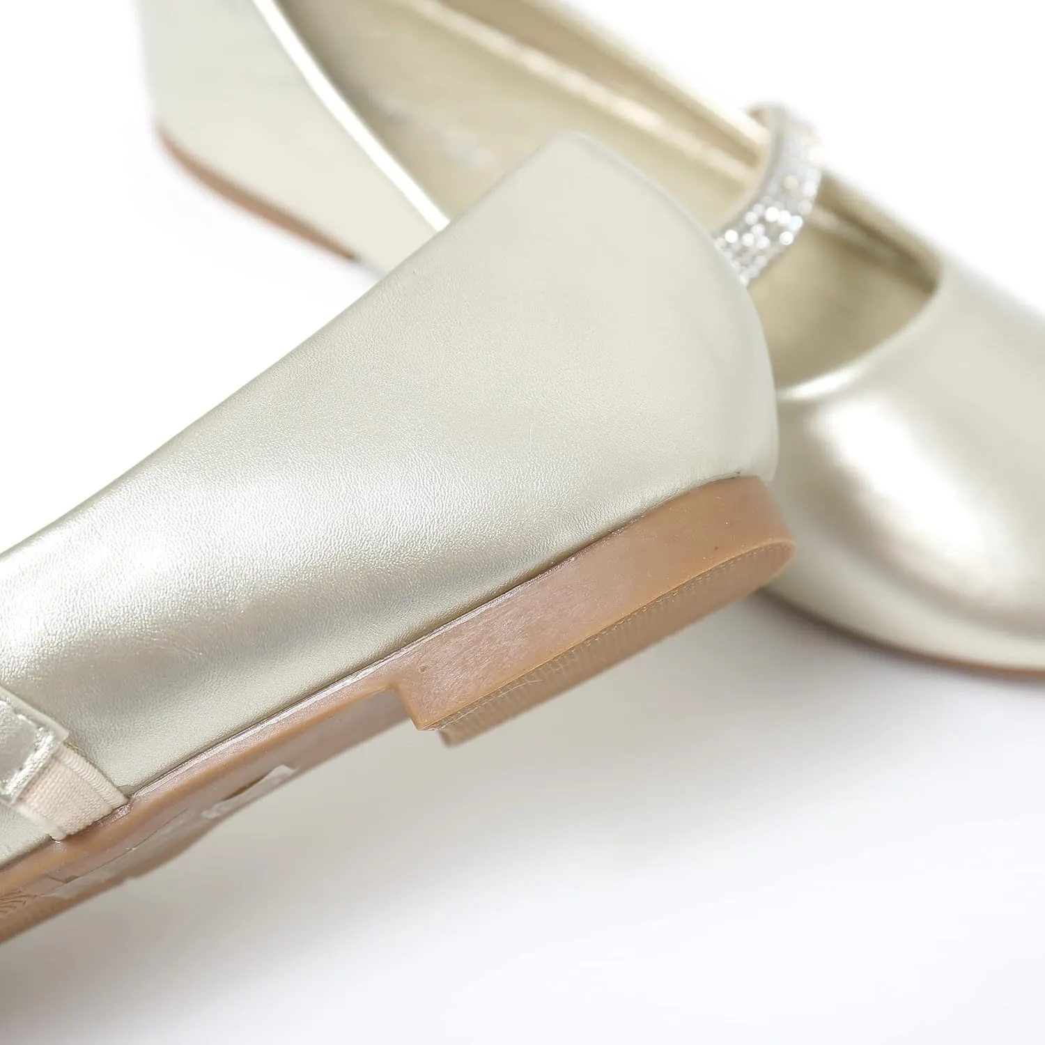 Toddler Little Girl Mary Jane Dress Shoes - Ballet Flats for Girl Party School Wedding Shoes