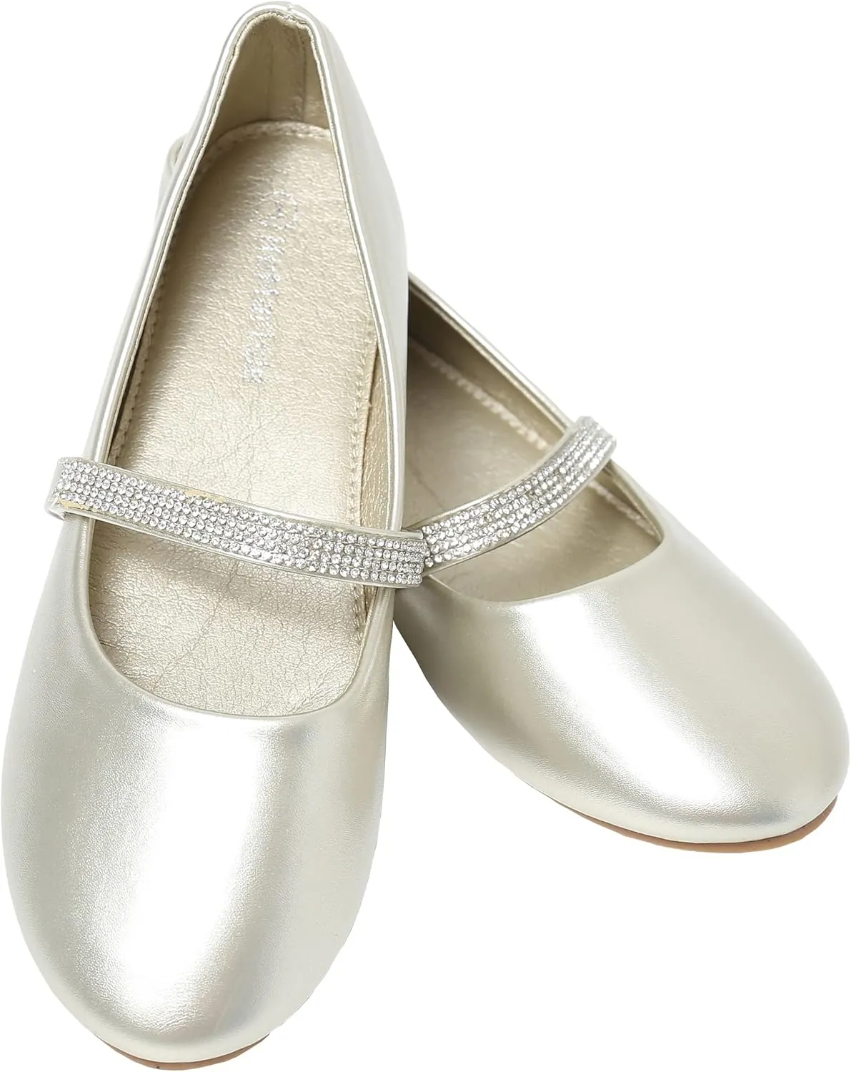 Toddler Little Girl Mary Jane Dress Shoes - Ballet Flats for Girl Party School Wedding Shoes