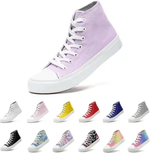 Toddler/Little Sneakers for Girls Boys Kids Fashion High Tops Canvas Shoes Classic Casual Tennis Shoes Colorful Shoes
