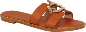 TRENDSUP Women's Flat Sandals, Slip-On Design
