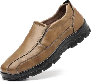 Trsorini Mens Casual Shoes Loafers Slip on Dress Business Office Premier Walking Lightweight Shoes Male