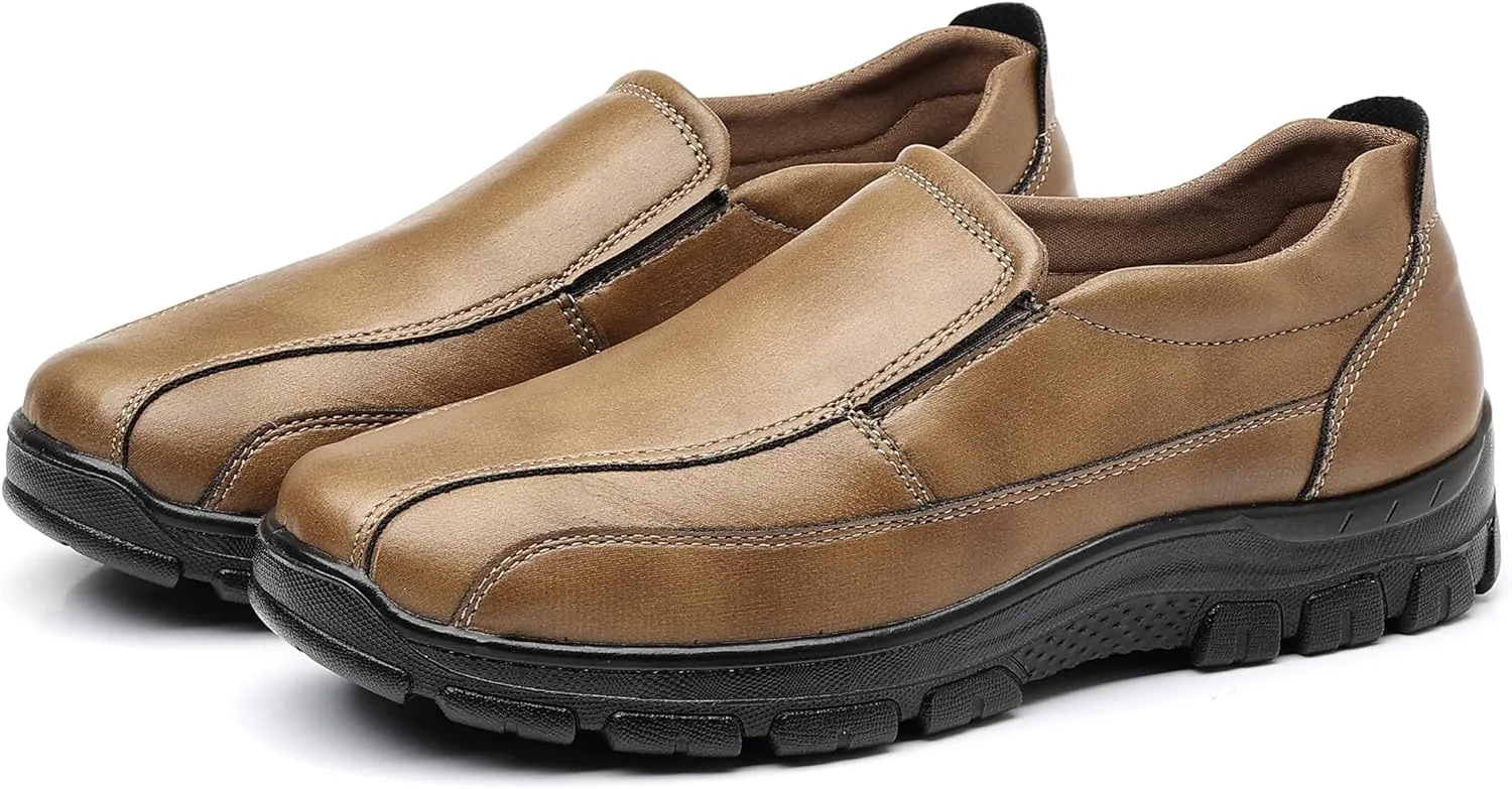 Trsorini Mens Casual Shoes Loafers Slip on Dress Business Office Premier Walking Lightweight Shoes Male
