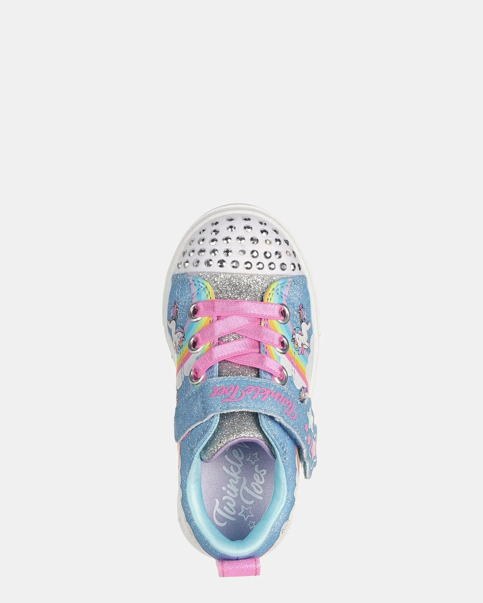Twinkle Toes Sparks Jumpin Clouds Infant Blue Multi