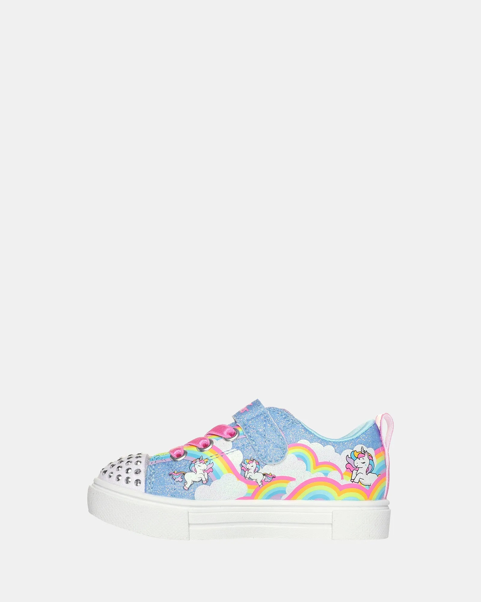 Twinkle Toes Sparks Jumpin Clouds Infant Blue Multi
