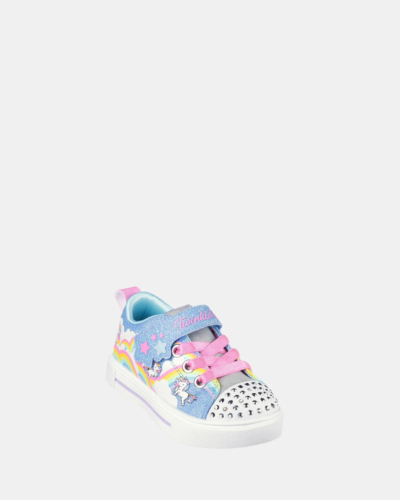 Twinkle Toes Sparks Jumpin Clouds Infant Blue Multi