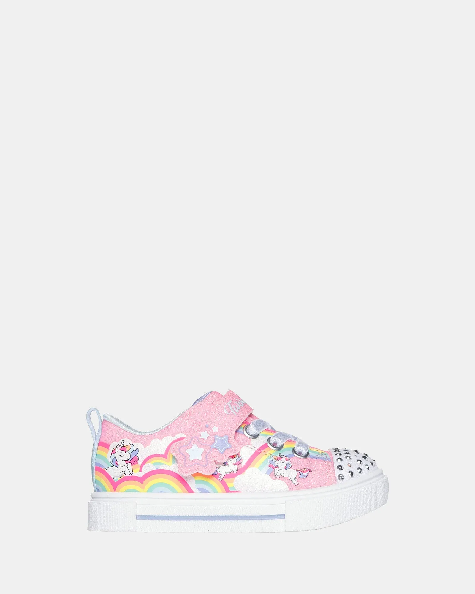 Twinkle Toes Sparks Jumpin Clouds Infant Pink Multi