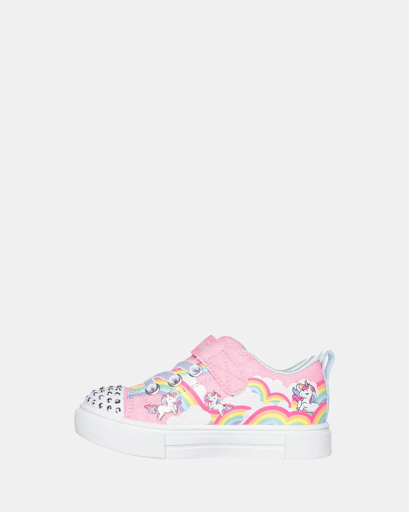 Twinkle Toes Sparks Jumpin Clouds Infant Pink Multi
