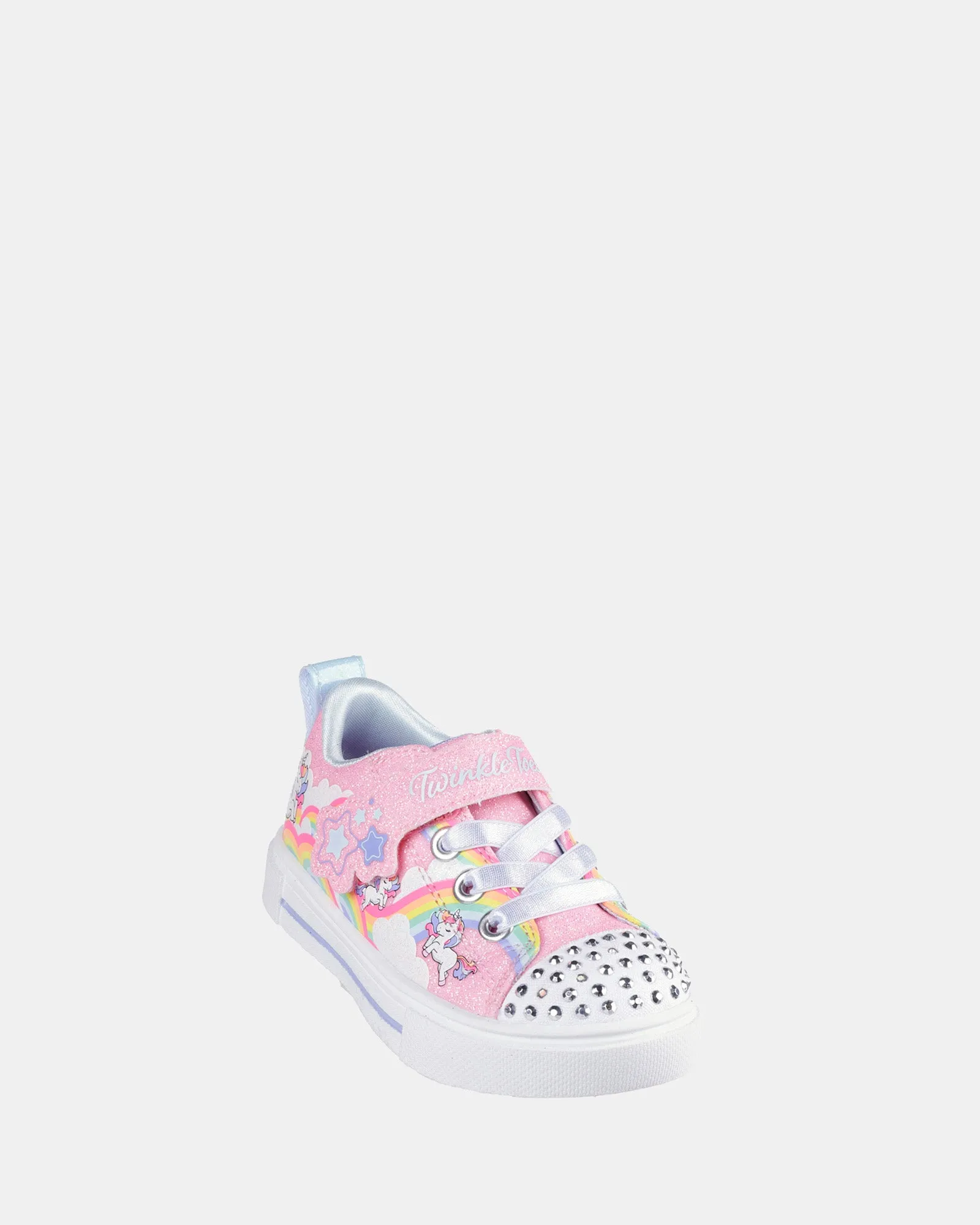 Twinkle Toes Sparks Jumpin Clouds Infant Pink Multi