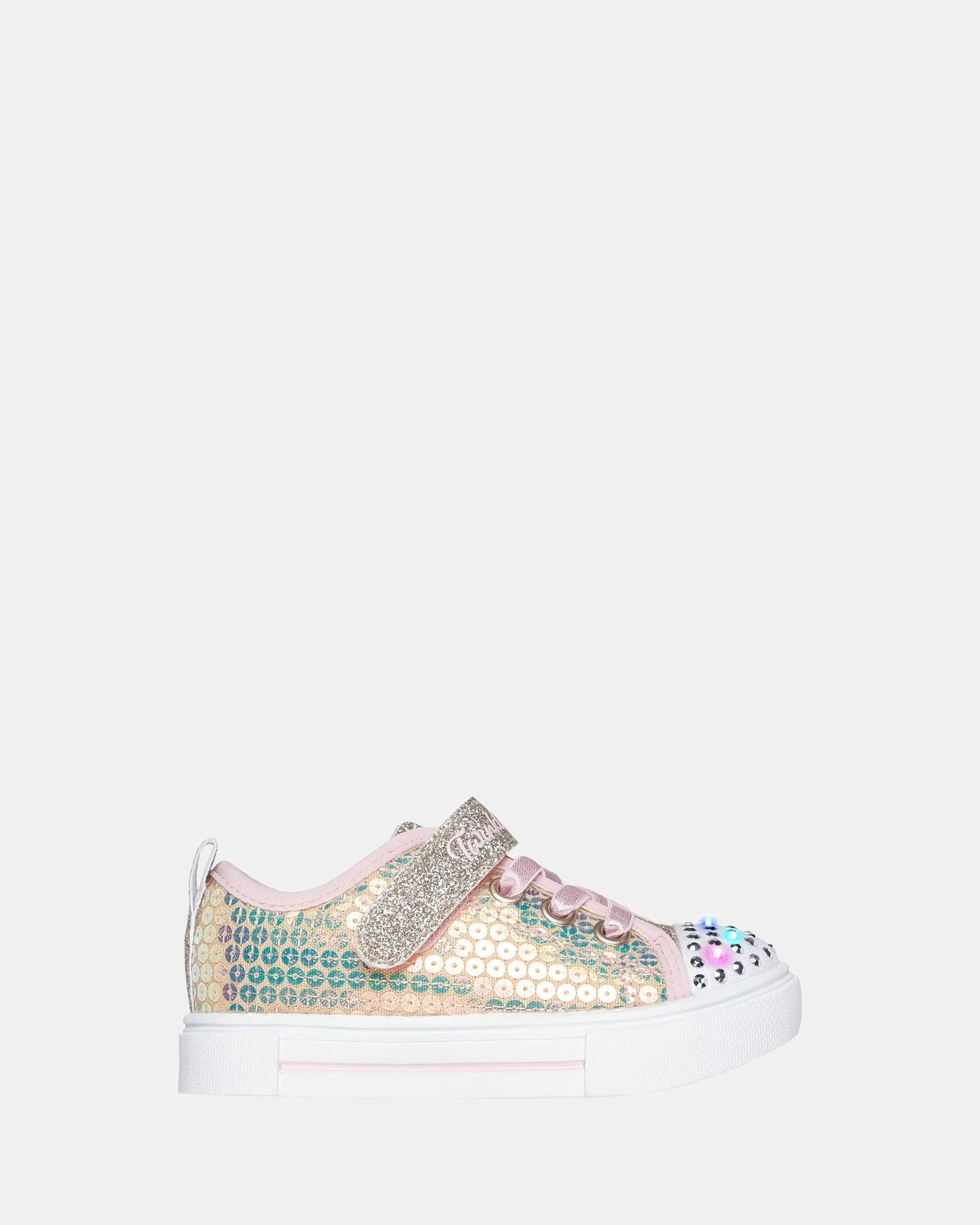 Twinkle Toes Sparks Sequin Party Infant Gold/Pink