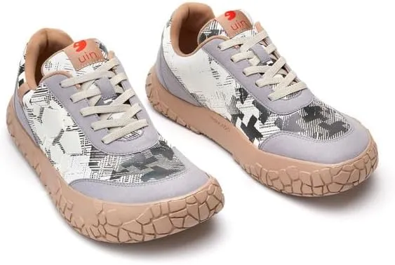 UIN Men's Fashion Sneakers Walking Art Travel Shoes Trencads