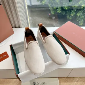 Venice Walk Loafer Cream Suede