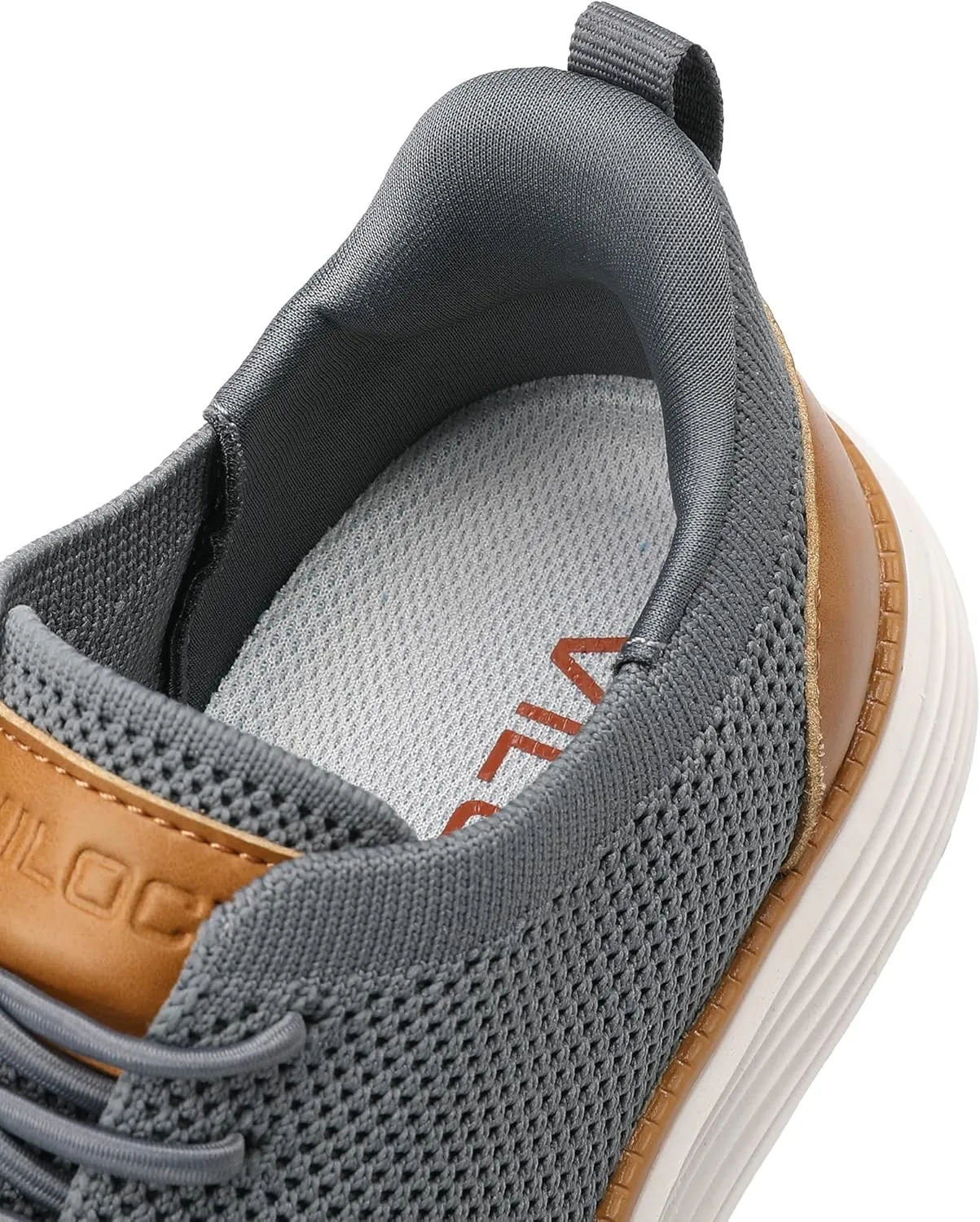 VILOCY Boy's Slip On Casual Dress Sneaker Hands Free Fashion Shoes Comfortable Oxfords Mesh Tennis Breathable School Uniform Formal Church Shoes(Little Kid/Big Kid)